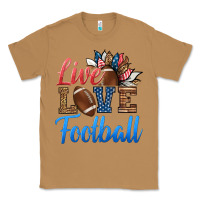 Toasted Coconut live love american football Classic Tee - HRA Design Shop