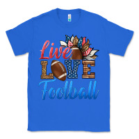 True Royal live love american football Classic Tee - HRA Design Shop