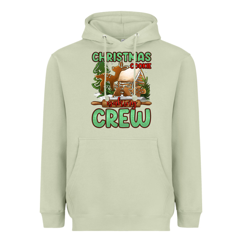 Christmas Cookie Baking Crew Heavyweight Hoodie by Jasminsmagicworld | Teevron