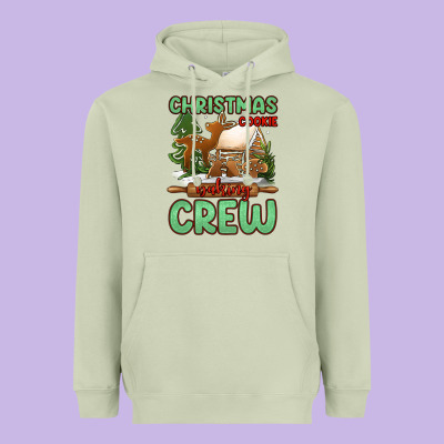 Christmas Cookie Baking Crew Heavyweight Hoodie Designed By Jasminsmagicworld