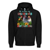 Black let me check my giveashitometer nope nothing Zipper Hoodie - AdoDesignShop