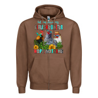 Chestnut let me check my giveashitometer nope nothing Zipper Hoodie - AdoDesignShop