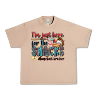 Burro i'm just here for the snacks #baseball brother Urban Heavy Tee - Zillion Design Studio