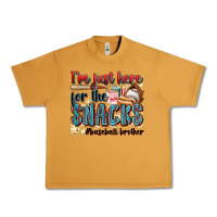 Peanut Butter i'm just here for the snacks #baseball brother Urban Heavy Tee - Zillion Design Studio