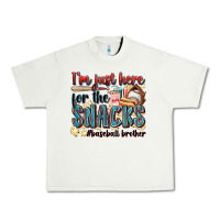 Pistachio i'm just here for the snacks #baseball brother Urban Heavy Tee - Zillion Design Studio