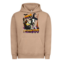 Pigment Burro Moo I Mean Boo Holstein Cow Urban Hoodie - LillyAllenDesigns