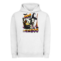 Pigment Lunar Rock Moo I Mean Boo Holstein Cow Urban Hoodie - LillyAllenDesigns