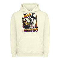 Pigment Pistachio Moo I Mean Boo Holstein Cow Urban Hoodie - LillyAllenDesigns