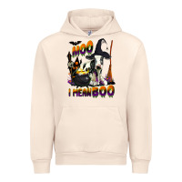 Sandshell Moo I Mean Boo Holstein Cow Urban Hoodie - LillyAllenDesigns