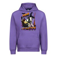 Tulip Moo I Mean Boo Holstein Cow Urban Hoodie - LillyAllenDesigns