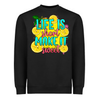 Black life is  make it sweet Heavyweight Sweatshirt - RanaPortraitStore