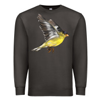 Smoke Flying American Goldfinch Premium Sweatshirt - LillyAllenDesigns