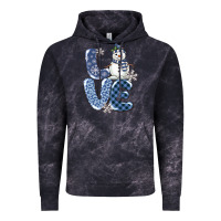 Cloud Black love snowman Vintage Hoodie - MaliasSmallBusiness