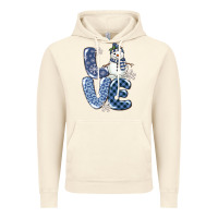Vintage Artic love snowman Vintage Hoodie - MaliasSmallBusiness