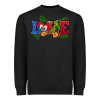 Black love haitian republic Heavyweight Sweatshirt - RanaPortraitStore