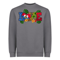 Storm love haitian republic Heavyweight Sweatshirt - RanaPortraitStore