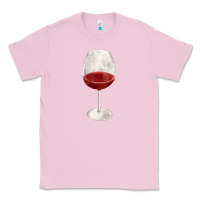 Bubblegum Pink wine glass fa element Classic Tee - FaDigitalArtStudio