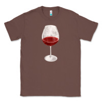 Chestnut wine glass fa element Classic Tee - FaDigitalArtStudio