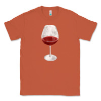 Copper wine glass fa element Classic Tee - FaDigitalArtStudio