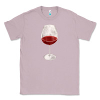 Lilac wine glass fa element Classic Tee - FaDigitalArtStudio