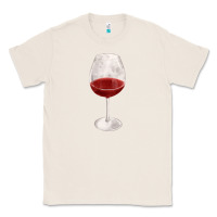Natural wine glass fa element Classic Tee - FaDigitalArtStudio