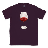Plum wine glass fa element Classic Tee - FaDigitalArtStudio