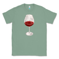 Sage wine glass fa element Classic Tee - FaDigitalArtStudio