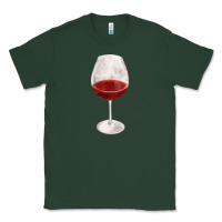 Sports Green wine glass fa element Classic Tee - FaDigitalArtStudio