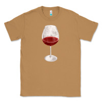 Toasted Coconut wine glass fa element Classic Tee - FaDigitalArtStudio