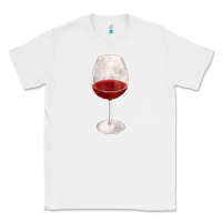 White wine glass fa element Classic Tee - FaDigitalArtStudio