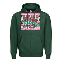 Sports Green it takes a lot of sparkle to be a nurse Zipper Hoodie - JahusDesignShop