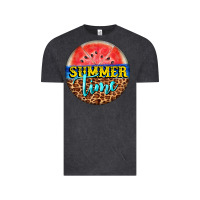 Vintage Black summer time watermelon Vintage Tee - BarkalooDesign