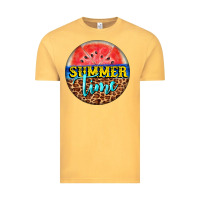 Vintage Mustard summer time watermelon Vintage Tee - BarkalooDesign