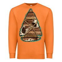 Carrot cowhide wooden arrowhead Premium Sweatshirt - Jasminsmagicworld