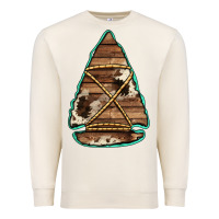 Sandshell cowhide wooden arrowhead Premium Sweatshirt - Jasminsmagicworld