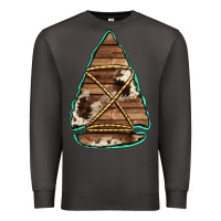 Smoke cowhide wooden arrowhead Premium Sweatshirt - Jasminsmagicworld