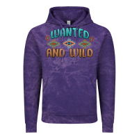 Cloud Purple wanted and wild Vintage Hoodie - MaliasSmallBusiness