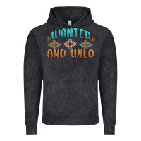 Vintage Black wanted and wild Vintage Hoodie - MaliasSmallBusiness