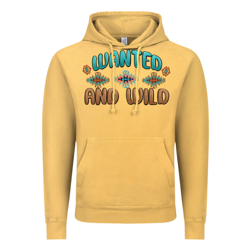 Wanted And Wild Vintage Hoodie by MaliasSmallBusiness | Teevron