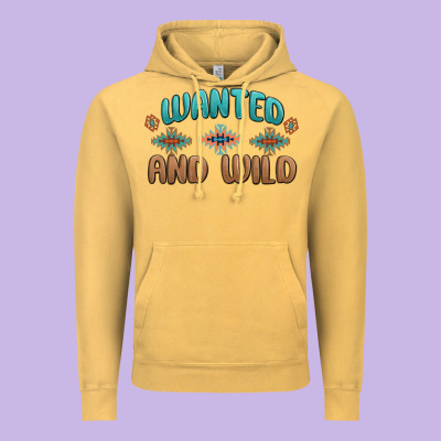 Vintage Hoodie wanted and wild