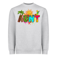 Heather Grey summer aunt Heavyweight Sweatshirt - RanaPortraitStore