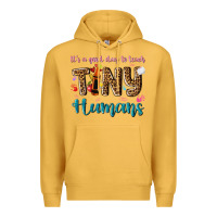 Mustard its a good day to teach tiny humans Premium Hoodie - NancyCooperArtShop
