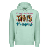 Seafoam its a good day to teach tiny humans Premium Hoodie - NancyCooperArtShop