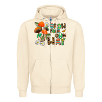 Sandshell grow your own way Zipper Hoodie - AdoDesignShop