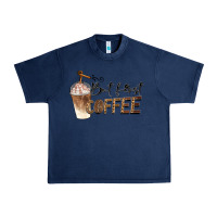 Navy but first coffee Urban Heavy Tee - BarkalooDesign