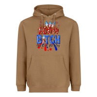 Toasted Coconut boom bitch get out the way Heavyweight Hoodie - NancyCooperArtShop