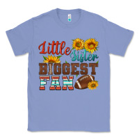Colony Blue little sister biggest fan american football Classic Tee - HRA Design Shop
