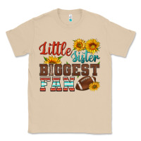 Mushroom little sister biggest fan american football Classic Tee - HRA Design Shop