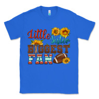 True Royal little sister biggest fan american football Classic Tee - HRA Design Shop