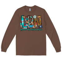 Chestnut lpn Long Sleeve Tee - CowhideDigitalArt
